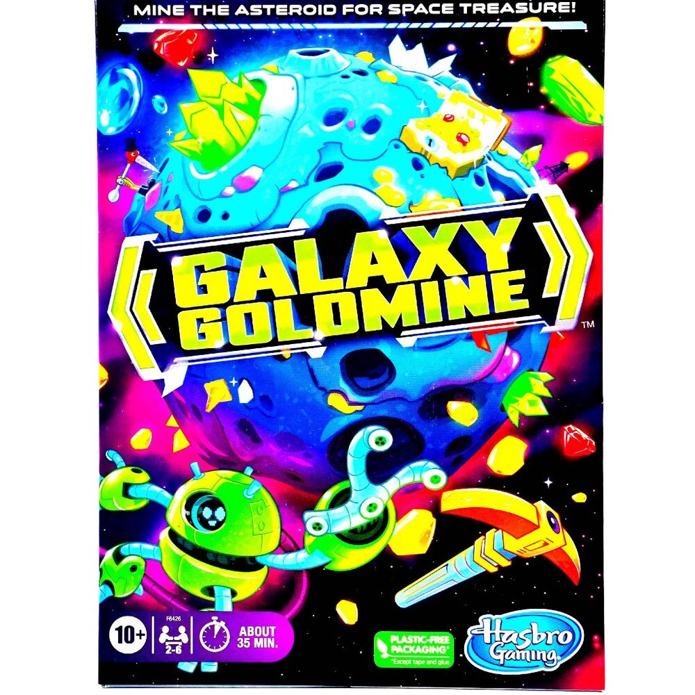NEW SEALED Hasbro Galaxy Goldmine Family Strategy Board Game2-6 Players Ages 10+